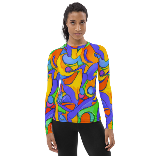 Women's Rash Guard - Joffe Swirl