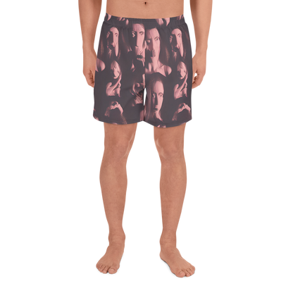 Men's Athletic Shorts - Portrait Whispers