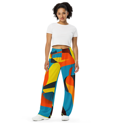 Wide-Leg Pants - Fragmented Rhapsody