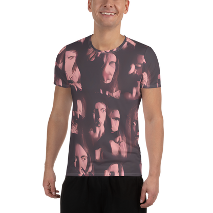 Men's Athletic T-Shirt - Portrait Whispers