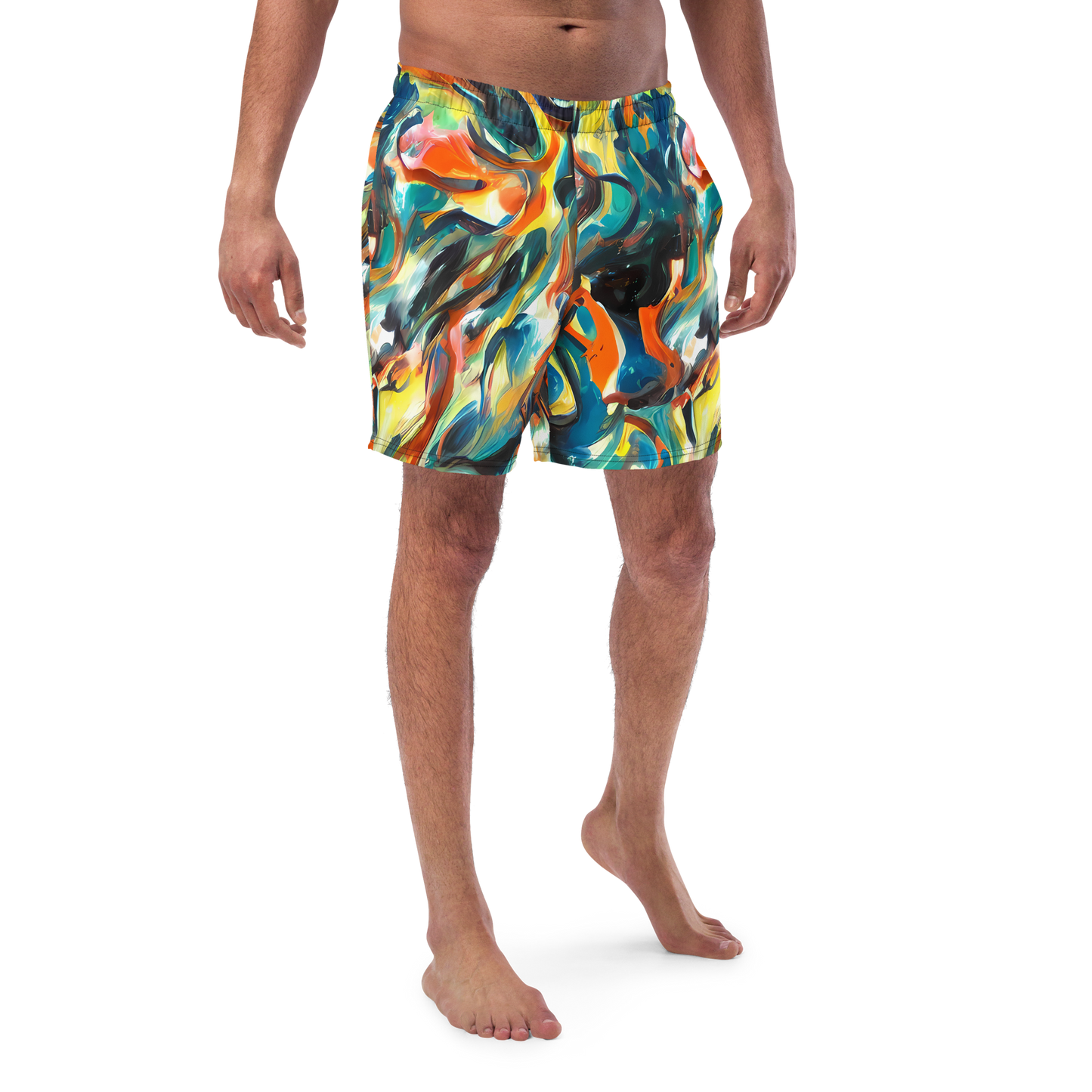 Swim Trunks - Chromatic Vortex