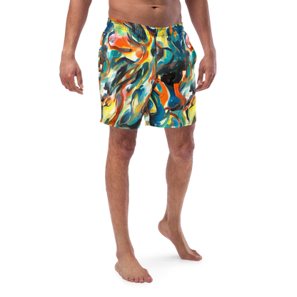 Swim Trunks - Chromatic Vortex