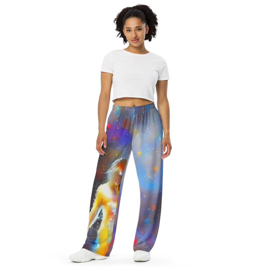 Wide-Leg Pants - Impressionist Drift