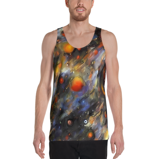 Men's Tank Top - Brushstroke Blaze