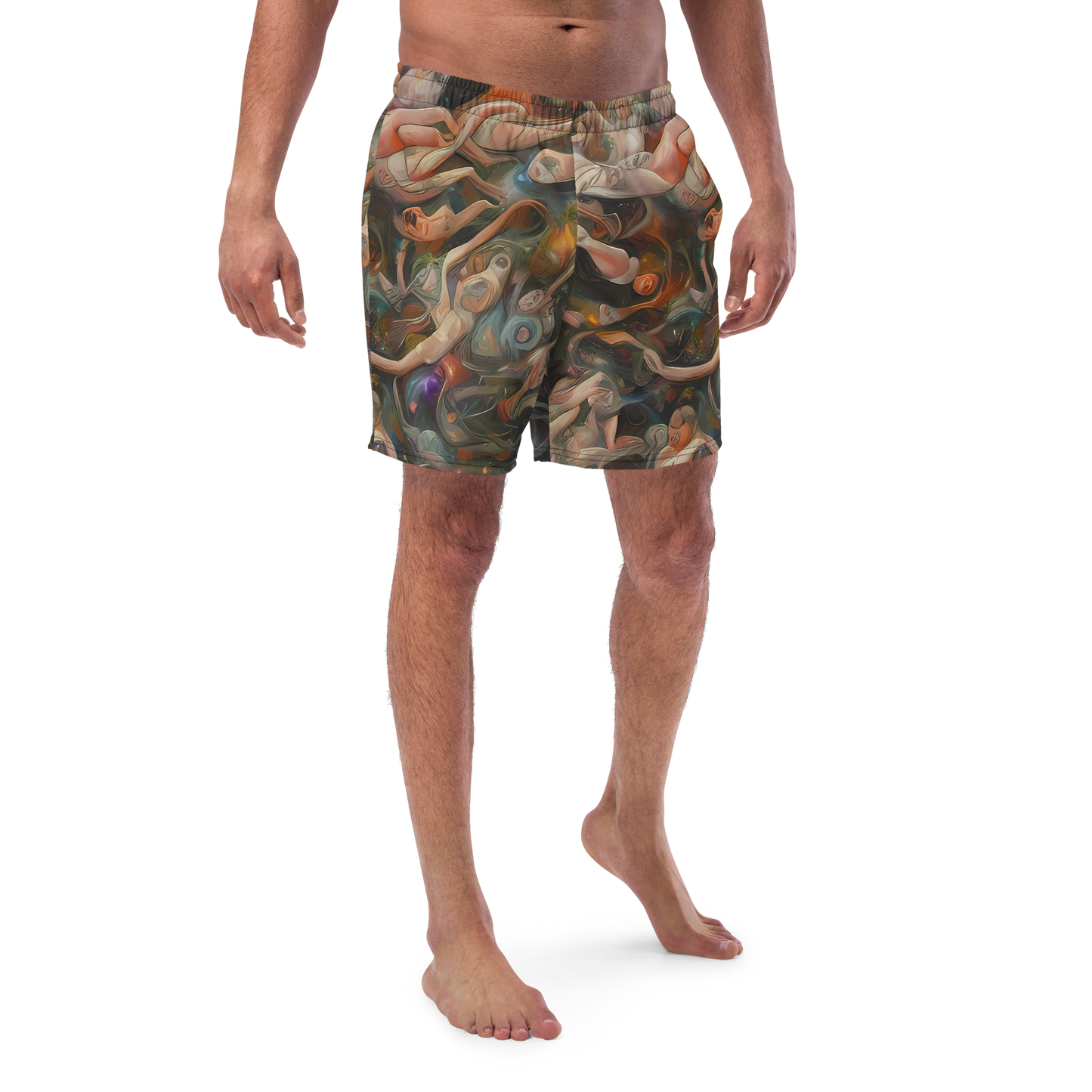 Swim Trunks - Copper Swirl