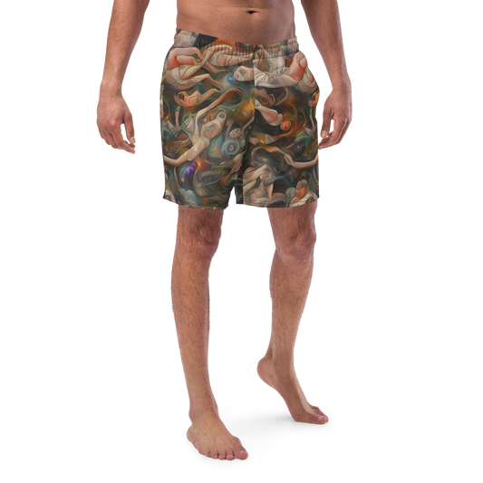 Swim Trunks - Copper Swirl