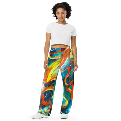 Wide-Leg Pants - Cecily’S Swirl