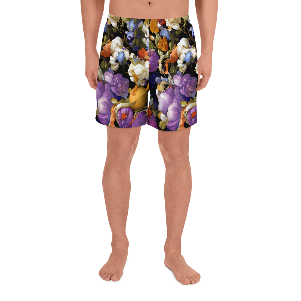 Men's Athletic Shorts - Blooming Cosmos