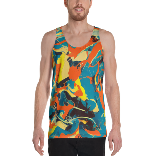 Men's Tank Top - Abstract Tango