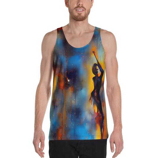 Men's Tank Top - Cobalt Vogue