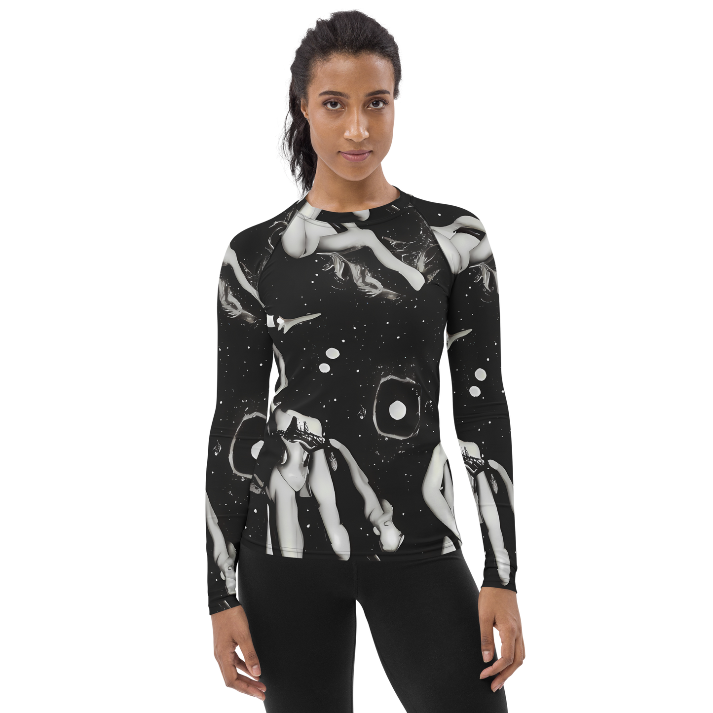 Women's Rash Guard - Galactic Vogue