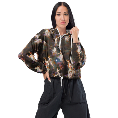 Women's Cropped Windbreaker - Winterhalter Whimsy