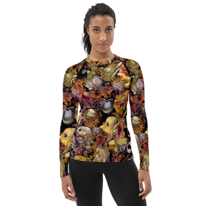 Women's Rash Guard - Arcimboldo Abundance