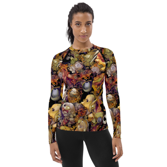 Women's Rash Guard - Arcimboldo Abundance