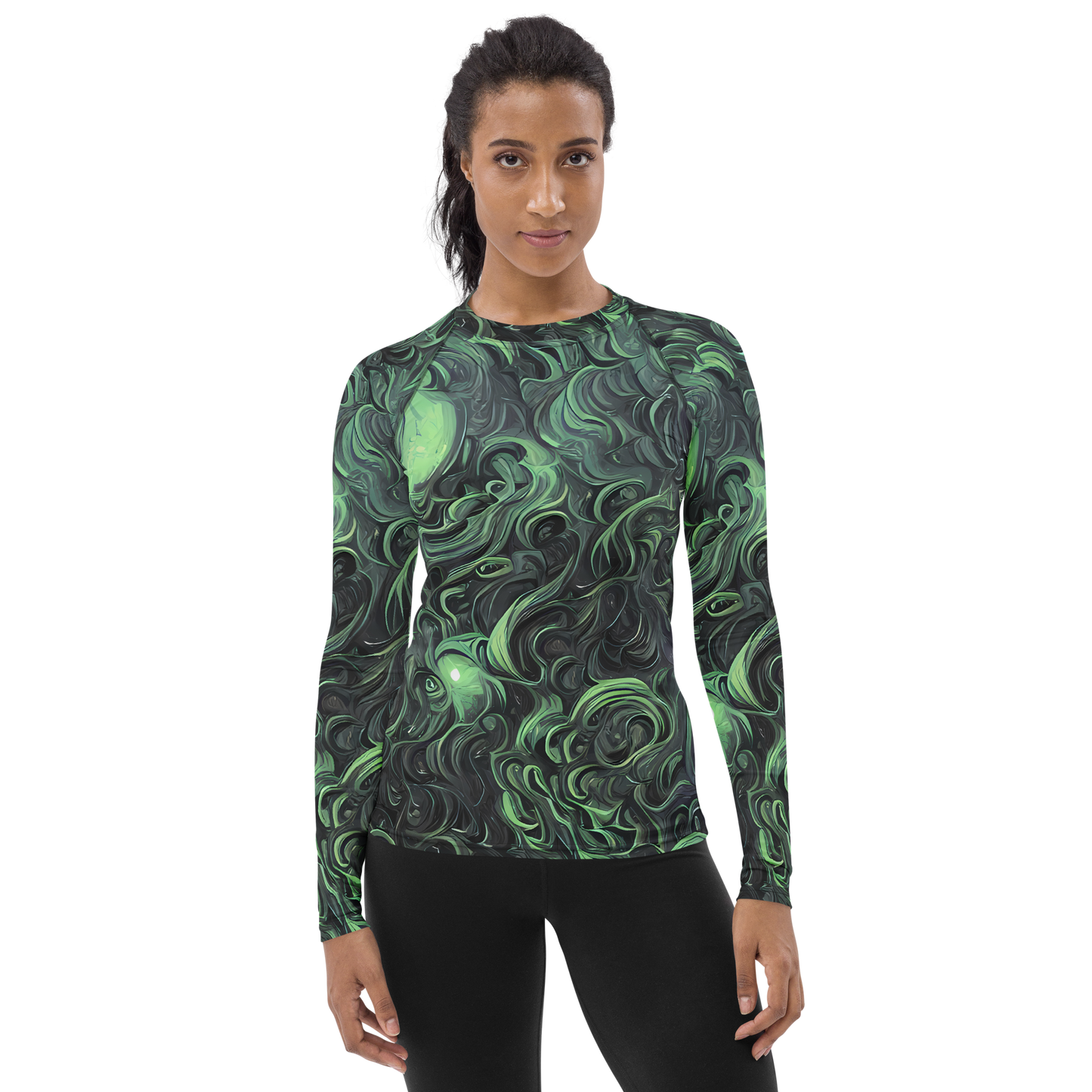 Women's Rash Guard - Savrasov Swirls