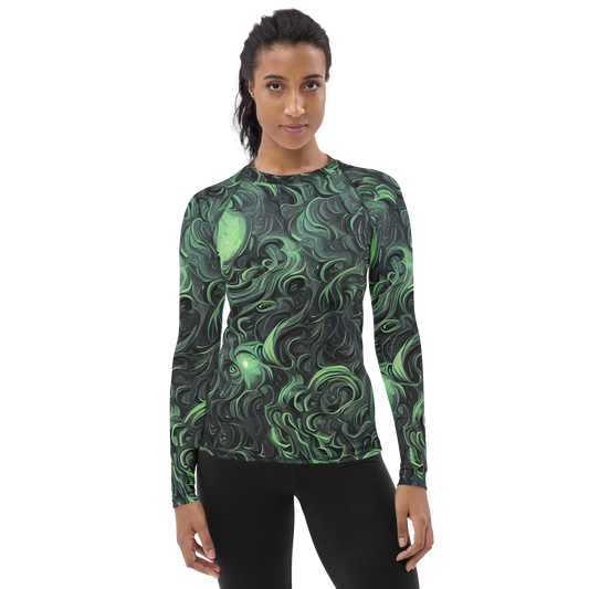 Women's Rash Guard - Savrasov Swirls