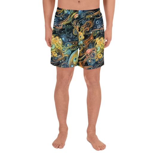 Men's Athletic Shorts - Wild Cosmos