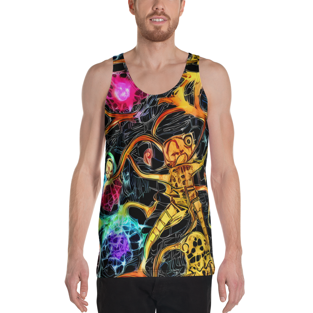 Men's Tank Top - Psychedelic Pulsar