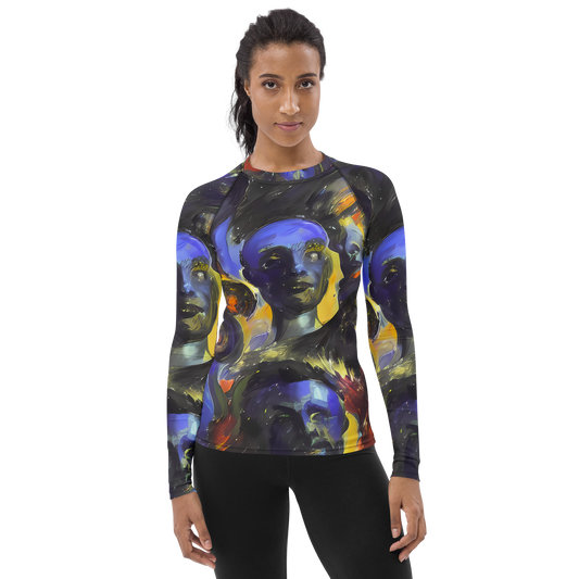 Women's Rash Guard - Corinthian Gaze