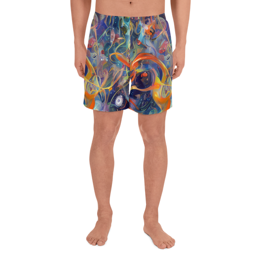 Men's Athletic Shorts - Spectral Swathe