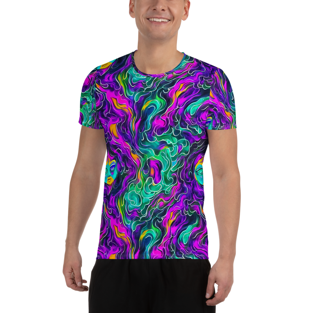 Men's Athletic T-Shirt - Vortex Dream