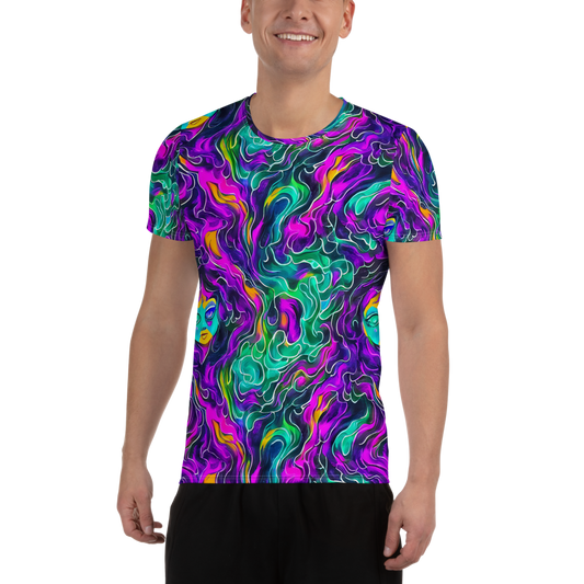 Men's Athletic T-Shirt - Vortex Dream