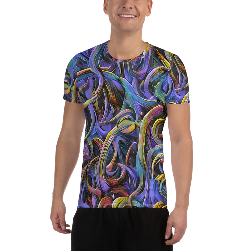 Men's Athletic T-Shirt - Tanning Twirl