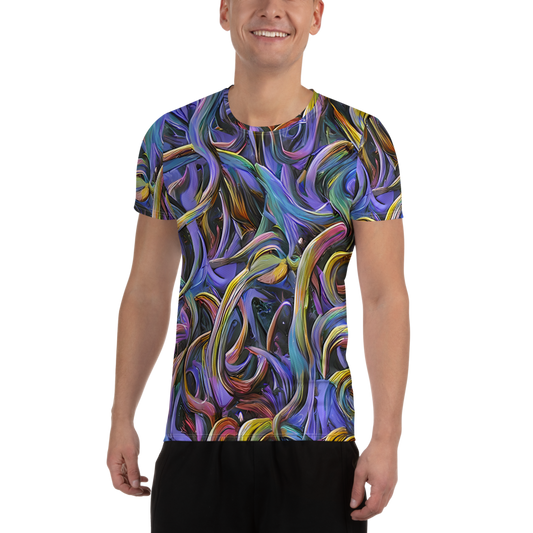 Men's Athletic T-Shirt - Tanning Twirl