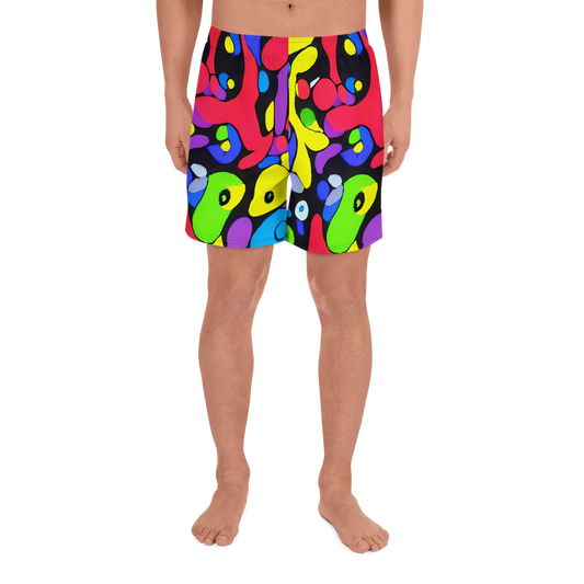 Men's Athletic Shorts - Miró's Mosaic