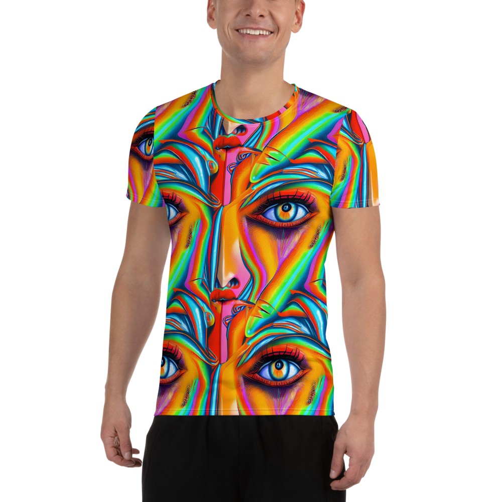 Men's Athletic T-Shirt - Kaleidovisions