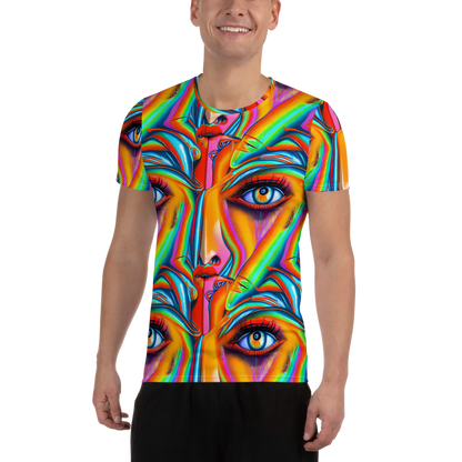 Men's Athletic T-Shirt - Kaleidovisions