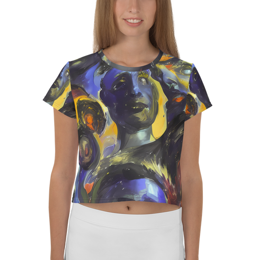 Women's Crop Tee - Corinthian Gaze