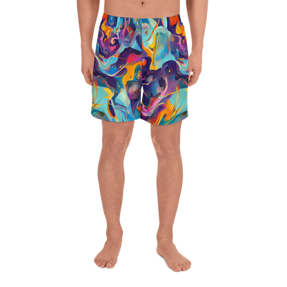 Men's Athletic Shorts - Whimsical Fusion