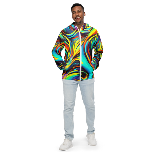 Men's Windbreaker - Cyber Surge