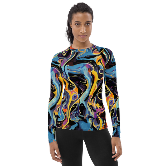 Women's Rash Guard - Newtonian Rhapsody