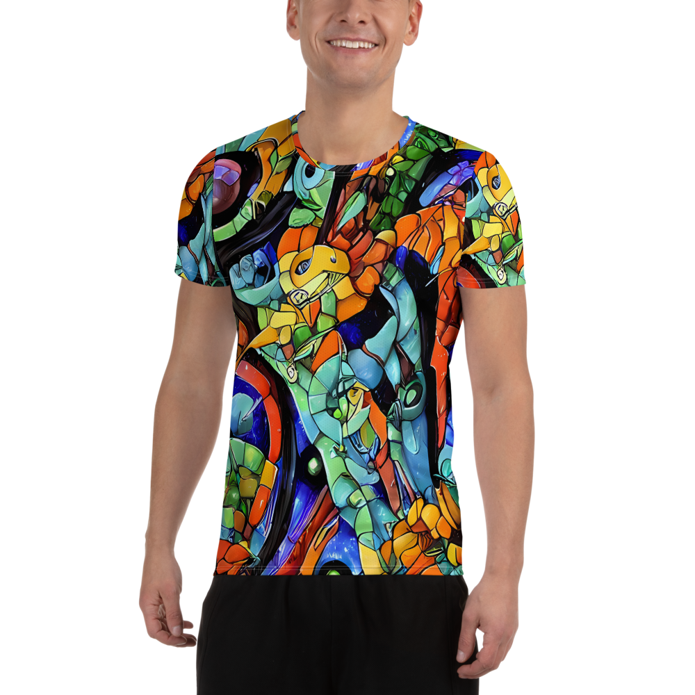 Men's Athletic T-Shirt - Cascade Muralista