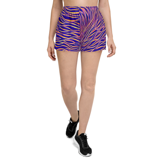 Women’s Athletic Shorts - Vortex Strands