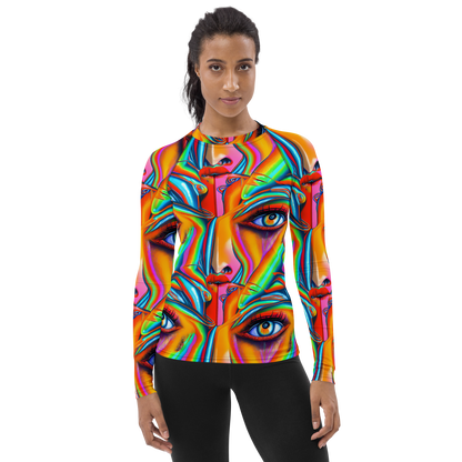 Women's Rash Guard - Kaleidovisions