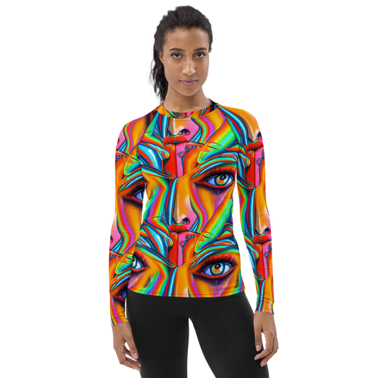 Women's Rash Guard - Kaleidovisions