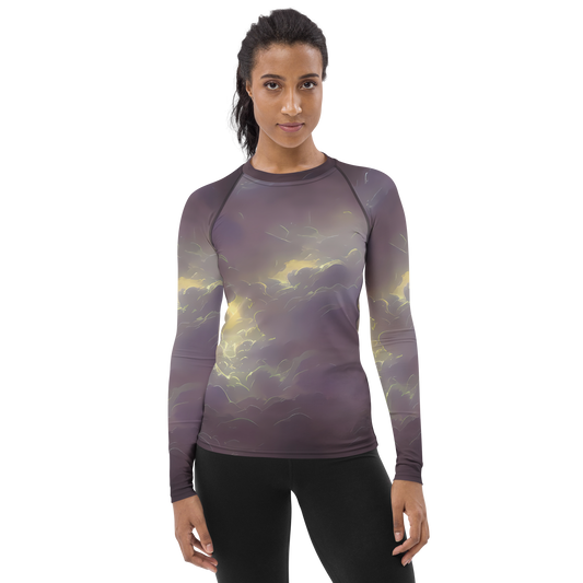 Women's Rash Guard - Stormy Muse