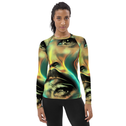 Women's Rash Guard - Newtonian Visage