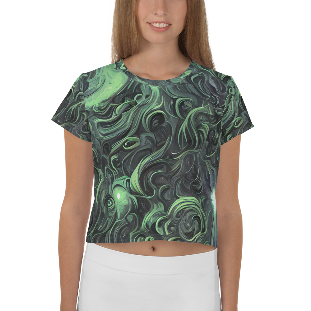 Women's Crop Tee - Savrasov Swirls