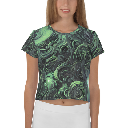 Women's Crop Tee - Savrasov Swirls