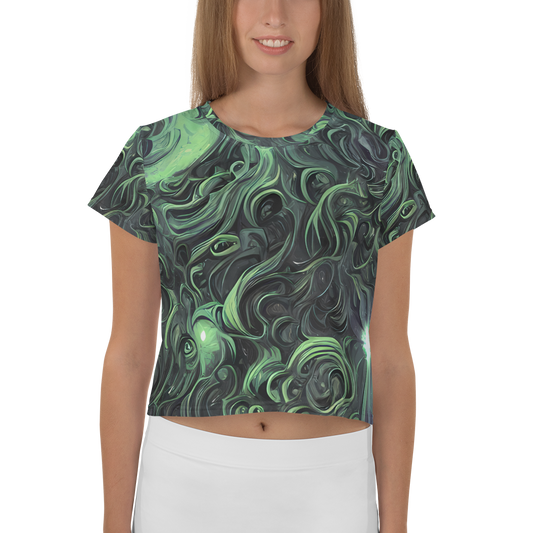 Women's Crop Tee - Savrasov Swirls