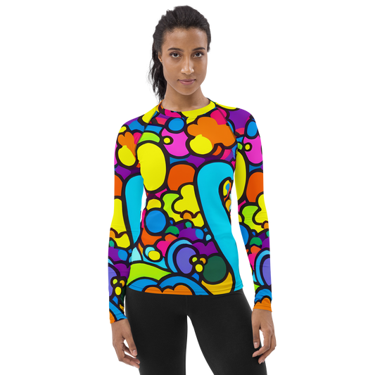 Women's Rash Guard - Pop Playland