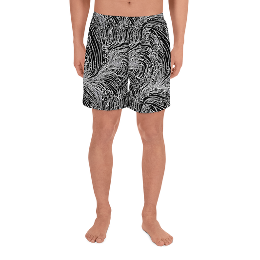 Men's Athletic Shorts - Stellar Tsunami