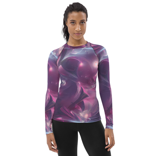 Women's Rash Guard - Vertex Visions