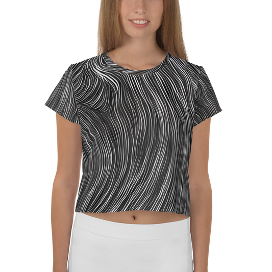 Women's Crop Tee - Wirth Waves