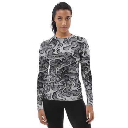 Women's Rash Guard - Mashburn Swirls