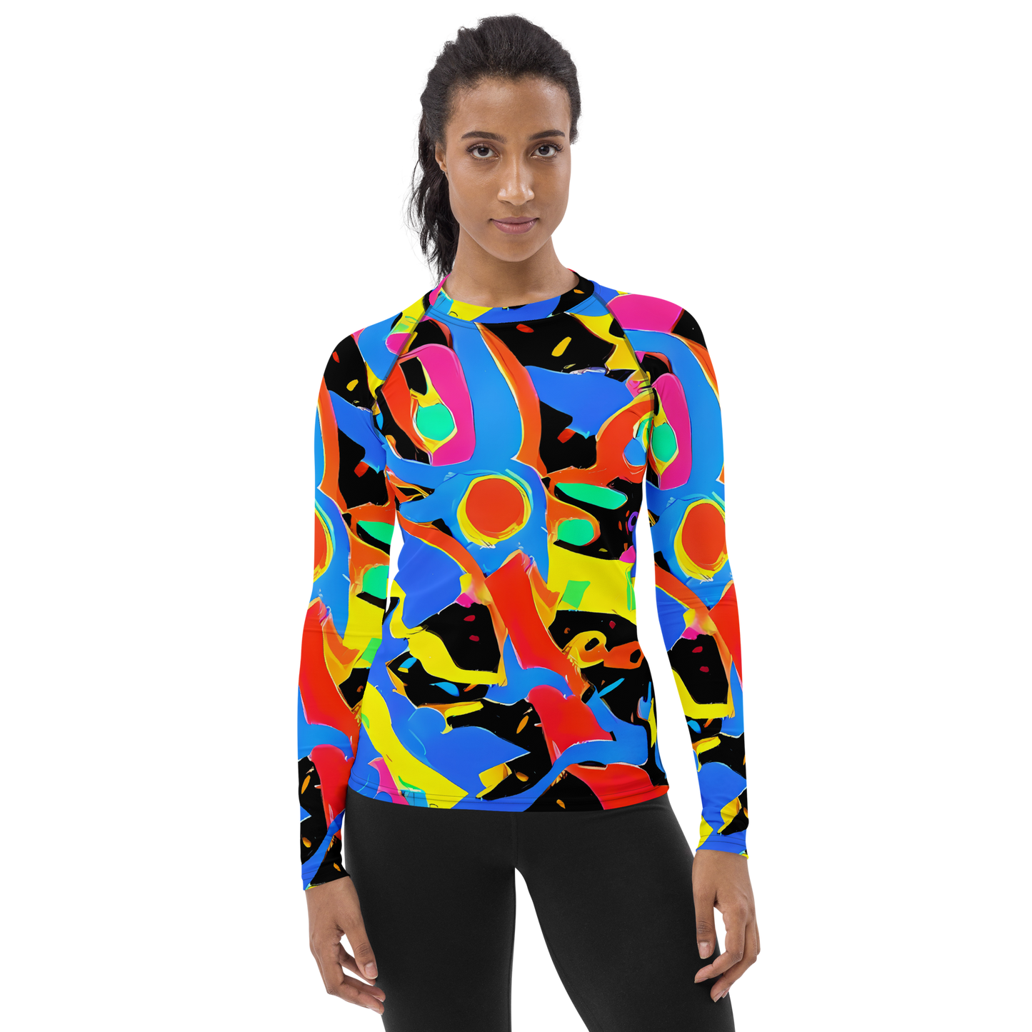 Women's Rash Guard - Orbit Opus